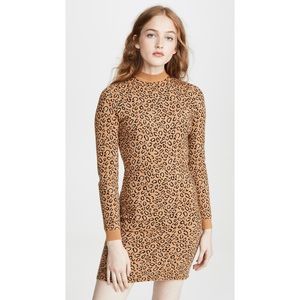 leRumi Talia Leopard Sweater Dress